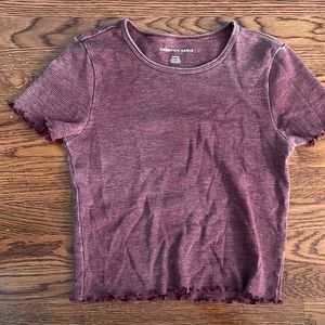 Size S American Eagle maroon top